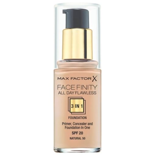 shop Max Factor Facefinity All Day Flawless 3-In-1 Foundation SPF20 - Neutral 50 af Max Factor - online shopping tilbud rabat hos shoppetur.dk