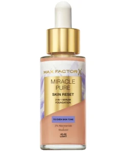 shop Max Factor Miracle Pure 2in1 Skin Reset Serum Foundation 30 ml - 40-60 Light af Max Factor - online shopping tilbud rabat hos shoppetur.dk