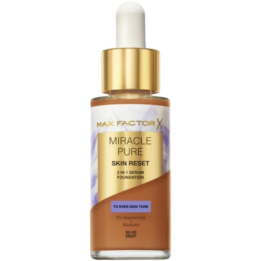 shop Max Factor Miracle Pure 2in1 Skin Reset Serum Foundation 30 ml - 80-85 Medium af Max Factor - online shopping tilbud rabat hos shoppetur.dk