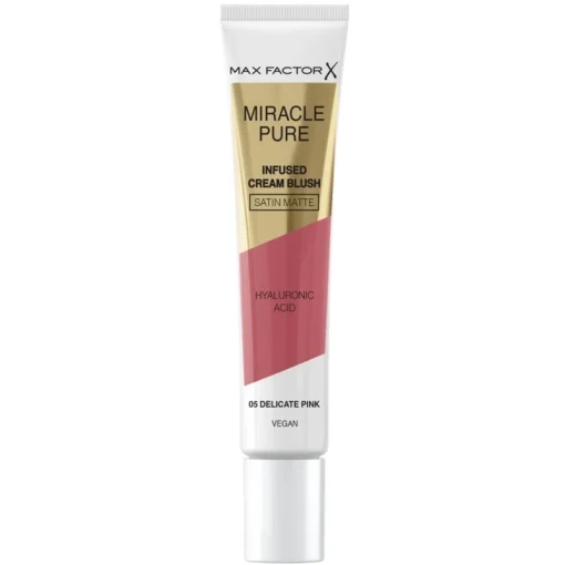 shop Max Factor Miracle Pure Cream Blush Satin Matte 15 ml - 05 Delicate Pink af Max Factor - online shopping tilbud rabat hos shoppetur.dk