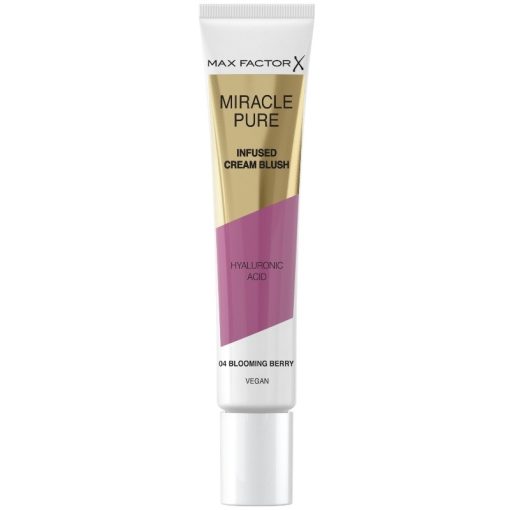 shop Max Factor Miracle Pure Infused Cream Blush 15 ml - 04 Blooming Berry af Max Factor - online shopping tilbud rabat hos shoppetur.dk