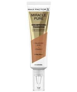 shop Max Factor Miracle Pure Skin-Improving Foundation 30 ml - 85 Caramel af Max Factor - online shopping tilbud rabat hos shoppetur.dk