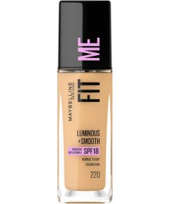 shop Maybelline Fit Me Luminous + Smooth Foundation - 220 Natural Beige af Maybelline - online shopping tilbud rabat hos shoppetur.dk