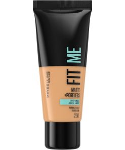 shop Maybelline Fit Me Matte + Poreless Foundation Normal To Oily 30 ml - 250 Sun Beige af Maybelline - online shopping tilbud rabat hos shoppetur.dk