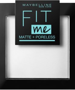 shop Maybelline Fit Me Matte + Poreless Powder 9 gr. - 90 Translucent af Maybelline - online shopping tilbud rabat hos shoppetur.dk