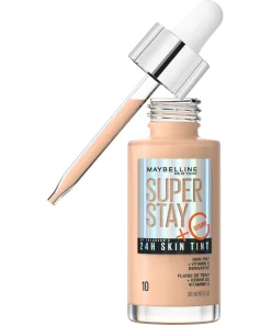 shop Maybelline New York Superstay 24H Skin Tint Foundation 30 ml - 10 af Maybelline - online shopping tilbud rabat hos shoppetur.dk