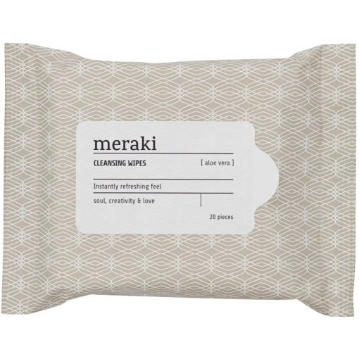 shop Meraki Cleansing Wipes Aloe Vera - 20 pcs af Meraki - online shopping tilbud rabat hos shoppetur.dk