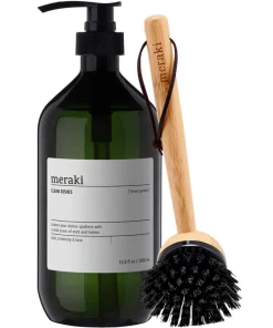 shop Meraki Dish Wash Forest Garden 1000 ml & Dish Brush Kit af Meraki - online shopping tilbud rabat hos shoppetur.dk