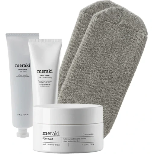 shop Meraki Foot Care Kit - 4 Pieces af Meraki - online shopping tilbud rabat hos shoppetur.dk