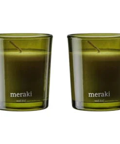 shop Meraki Scented Candle 2 x 60 gr. - Oud Leaf af Meraki - online shopping tilbud rabat hos shoppetur.dk