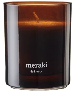 shop Meraki Scented Candle 200 gr. - Dark Wood af Meraki - online shopping tilbud rabat hos shoppetur.dk