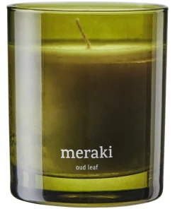 shop Meraki Scented Candle 200 gr. - Oud Leaf af Meraki - online shopping tilbud rabat hos shoppetur.dk