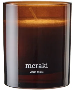 shop Meraki Scented Candle 200 gr. - Warm Tonka af Meraki - online shopping tilbud rabat hos shoppetur.dk