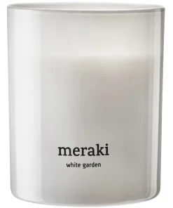 shop Meraki Scented Candle 200 gr. - White Garden af Meraki - online shopping tilbud rabat hos shoppetur.dk