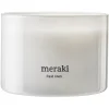 shop Meraki Scented Candle 340 gr. - Fresh Linen af Meraki - online shopping tilbud rabat hos shoppetur.dk
