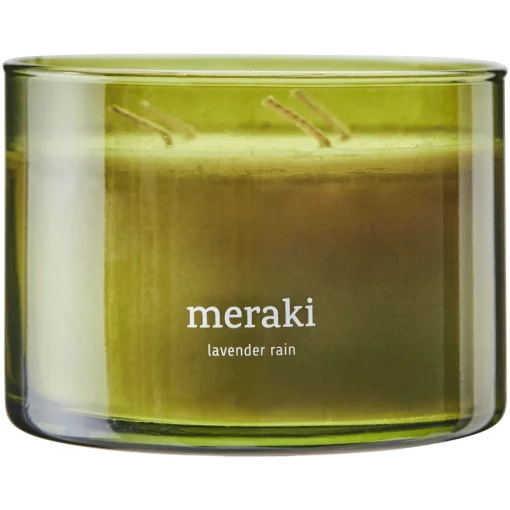 shop Meraki Scented Candle 340 gr. - Lavender Rain af Meraki - online shopping tilbud rabat hos shoppetur.dk