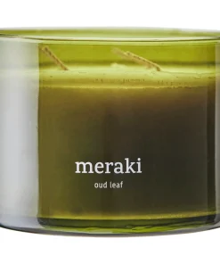 shop Meraki Scented Candle 340 gr. - Oud Leaf af Meraki - online shopping tilbud rabat hos shoppetur.dk