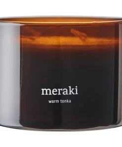 shop Meraki Scented Candle 340 gr. - Warm Tonka af Meraki - online shopping tilbud rabat hos shoppetur.dk