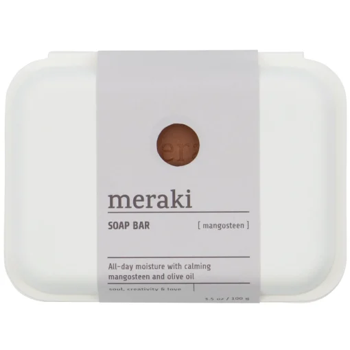 shop Meraki Soap Bar 100 gr. - Mangosteen af Meraki - online shopping tilbud rabat hos shoppetur.dk