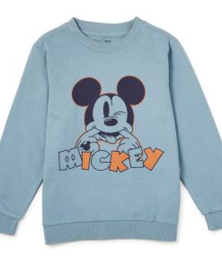 shop Micky Mouse sweatshirt - Blå af disney - online shopping tilbud rabat hos shoppetur.dk