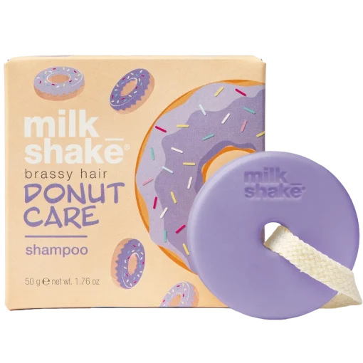 shop Milk_shake Donut Care Shampoo Bar - Brassy Hair 50 gr. af Milkshake - online shopping tilbud rabat hos shoppetur.dk