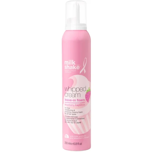 shop Milk_shake Whipped Cream Leave-in Foam 200 ml - Strawberry (Limited Edition) af Milkshake - online shopping tilbud rabat hos shoppetur.dk