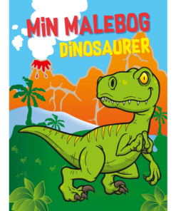 shop Min malebog Dinosaurer - Paperback af  - online shopping tilbud rabat hos shoppetur.dk