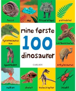 shop Mine første 100 dinosaurer - Papbog af  - online shopping tilbud rabat hos shoppetur.dk