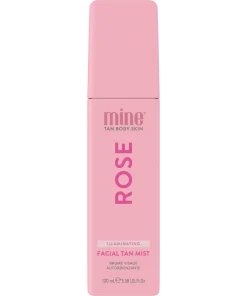 shop Minetan Rose Illuminating Facial Tan Mist 100 ml af Minetan - online shopping tilbud rabat hos shoppetur.dk