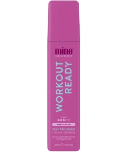 shop Minetan Workout Ready Self Tan Foam 200 ml af Minetan - online shopping tilbud rabat hos shoppetur.dk