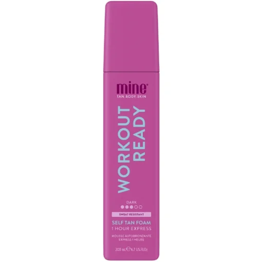 shop Minetan Workout Ready Self Tan Foam 200 ml af Minetan - online shopping tilbud rabat hos shoppetur.dk