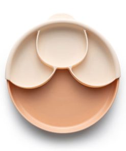 shop Miniware tallerken - Healthy meal - Toffee/peach af miniware - online shopping tilbud rabat hos shoppetur.dk