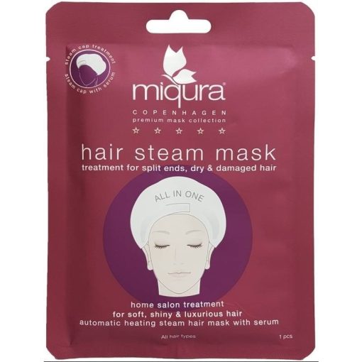 shop Miqura Hair Steam Mask All Hair Types 1 Piece af Miqura - online shopping tilbud rabat hos shoppetur.dk