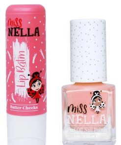 shop Miss NELLA Lip Balm Set - Peach Slushie af Miss NELLA - online shopping tilbud rabat hos shoppetur.dk