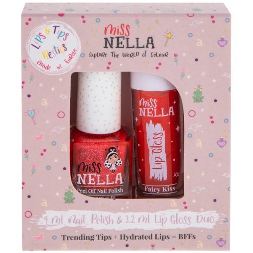 shop Miss NELLA Lip Gloss Set - Fairy Kiss af Miss NELLA - online shopping tilbud rabat hos shoppetur.dk