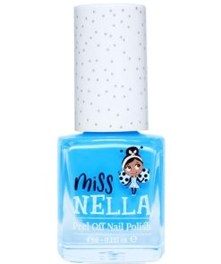 shop Miss NELLA Nail Polish 4 ml - Mermaid Blue af Miss NELLA - online shopping tilbud rabat hos shoppetur.dk