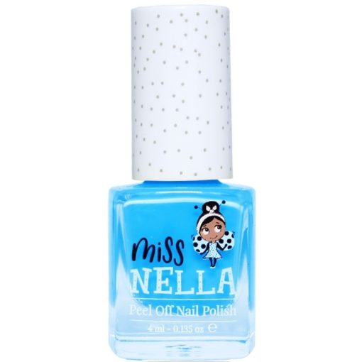 shop Miss NELLA Nail Polish 4 ml - Mermaid Blue af Miss NELLA - online shopping tilbud rabat hos shoppetur.dk