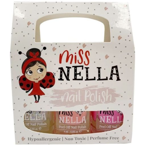 shop Miss NELLA Nail Polish Kit - 03 af Miss NELLA - online shopping tilbud rabat hos shoppetur.dk