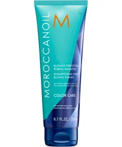 shop Moroccanoil Blonde Perfecting Purple Shampoo 200 ml af Moroccanoil - online shopping tilbud rabat hos shoppetur.dk