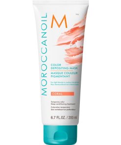 shop Moroccanoil Color Depositing Mask 200 ml - Coral af Moroccanoil - online shopping tilbud rabat hos shoppetur.dk