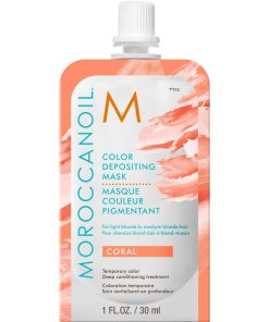 shop Moroccanoil Color Depositing Mask 30 ml - Coral af Moroccanoil - online shopping tilbud rabat hos shoppetur.dk