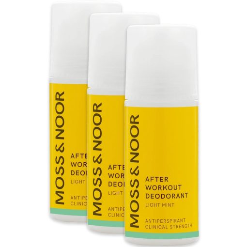 shop Moss & Noor After Workout Deodorant 3 Pack - Light Mint af Moss & Noor - online shopping tilbud rabat hos shoppetur.dk