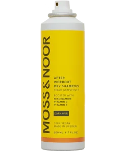 shop Moss & Noor After Workout Dry Shampoo Dark Hair 200 ml af Moss & Noor - online shopping tilbud rabat hos shoppetur.dk