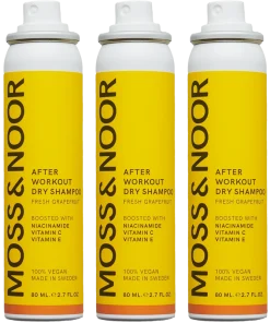 shop Moss & Noor After Workout Dry Shampoo Pocket Size 3 Pack af Moss & Noor - online shopping tilbud rabat hos shoppetur.dk