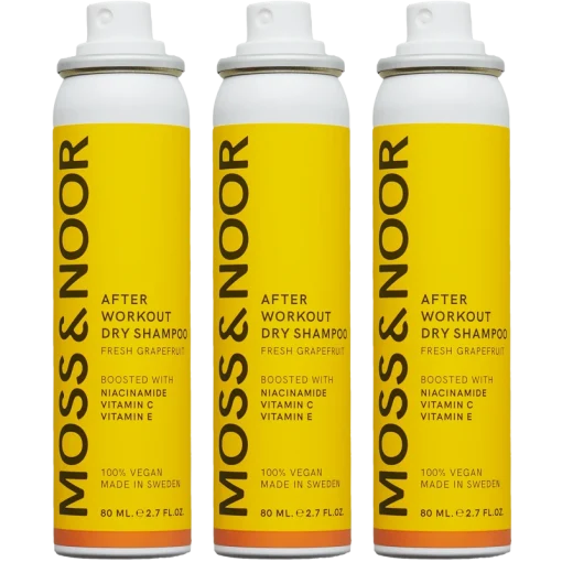 shop Moss & Noor After Workout Dry Shampoo Pocket Size 3 Pack af Moss & Noor - online shopping tilbud rabat hos shoppetur.dk