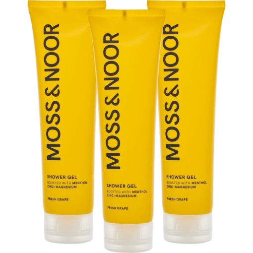 shop Moss & Noor After Workout Shower Gel 3 Pack - Fresh Grapefruit af Moss & Noor - online shopping tilbud rabat hos shoppetur.dk