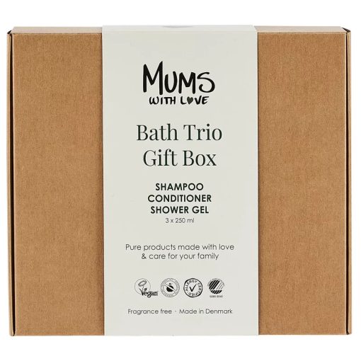 shop Mums With Love Bath Trio Gift Box af Mums With Love - online shopping tilbud rabat hos shoppetur.dk