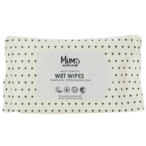 shop Mums With Love Wet Wipes - 30 pcs af Mums With Love - online shopping tilbud rabat hos shoppetur.dk