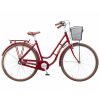 shop Mustang Dagmar 28" damecykel med 3 gear - Ruby Red af mustang - online shopping tilbud rabat hos shoppetur.dk