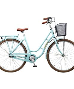 shop Mustang Dagmar 28" damecykel med 3 gear - Sky blue af mustang - online shopping tilbud rabat hos shoppetur.dk